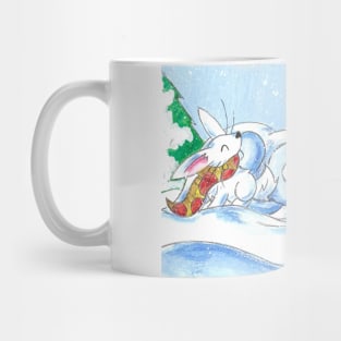 January Rabbits Mug